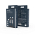 Кабель 2в1 Type-C Type-C Lightning 65Вт 1м нейлон. оплетка черн. Rexant 18-7095