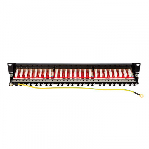 Патч-панель 19дюйм 1U CAT6A 24 порта RJ45 экранир. DKC RN6APPF241 фото 3 Патч-панель 19дюйм 1U CAT6A 24 порта RJ45 экранир. DKC RN6APPF241 фото 3