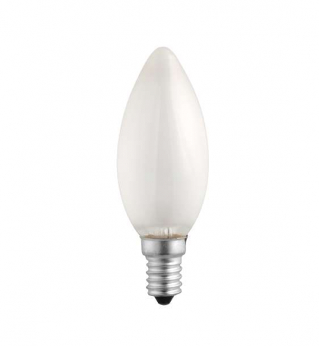 Лампа накаливания B35 240V 40W E14 frosted JazzWay 3320515 Лампа накаливания B35 240V 40W E14 frosted JazzWay 3320515
