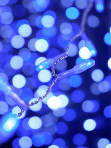 Гирлянда "Занавес" 500 LED 250х150см уличная соед. до 6 мод. син. SHLights 4690601041319 фото 3