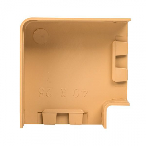Поворот на 90град. 40х25 под свет. дерево Plast PROxima (уп.4шт) EKF abl-40-25x4 фото 3