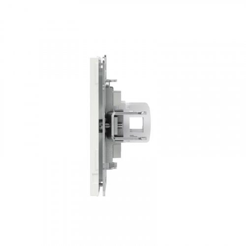 Розетка компьютерная 2-м KANT RJ45 кат.6A без шторки бел. магнолия DKC 7000674 фото 4