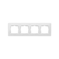 Рамка 4-м Simon82 Detail теплый бел. Simon 8200640-029