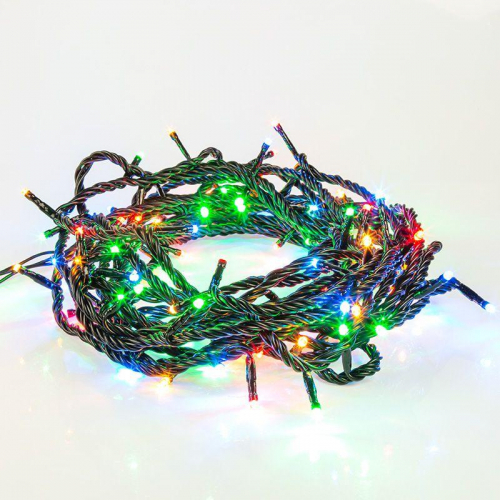 Гирлянда светодиодная управляемая"Нить" 20м 200LED мультиколор 20Вт 220-240В IP65 8 режимов провод ПВХ черн. (нужен контроллер 217-204) Neon-Night 303-149 фото 2 Гирлянда светодиодная управляемая"Нить" 20м 200LED мультиколор 20Вт 220-240В IP65 8 режимов провод ПВХ черн. (нужен контроллер 217-204) Neon-Night 303-149 фото 2