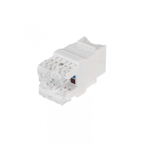 Модуль Keystone Jack RJ-45(8P8C) UTP неэкранир. кат.6 тип 180град. с пылезащитной шторкой бел. PRO Rexant 02-0254-1 фото 5 Модуль Keystone Jack RJ-45(8P8C) UTP неэкранир. кат.6 тип 180град. с пылезащитной шторкой бел. PRO Rexant 02-0254-1 фото 5