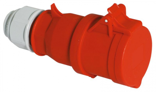 Розетка кабельная 16А 4п 3P+PE 6ч 400В IP44 Quick connect Bals 3130 Розетка кабельная 16А 4п 3P+PE 6ч 400В IP44 Quick connect Bals 3130