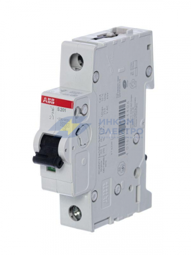 Выключатель автоматический модульный 1п C 40А 6кА S201 C40 ABB 2CDS251001R0404