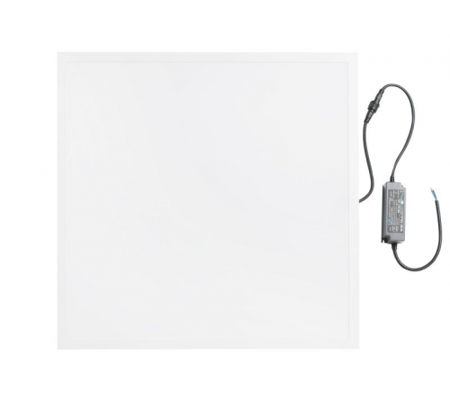 Светильник светодиодный ДВО CP 20 R 36W OP 940 W60L60 IP54 GL 595х595х33мм 36Вт 4000К IP54 встраив. с закален. стеклом панель бел. Русский Свет 14062023987 фото 3