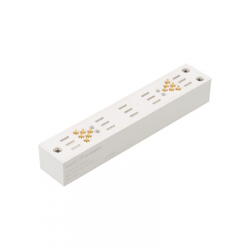 Коннектор прямой MAG-CON-25-I-POWER (WH. 5LN) IP20 пластик Arlight 050229 Коннектор прямой MAG-CON-25-I-POWER (WH. 5LN) IP20 пластик Arlight 050229