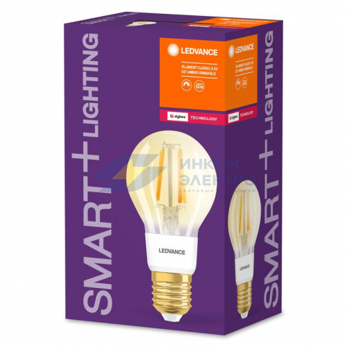 Лампа светодиодная SMART+ Filament Classic Dimmable 55 6Вт E27 LEDVANCE 4058075528178 фото 2