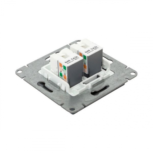 Розетка компьютерная 2-м СП Эпика RJ45 кат.5 механизм графит EKF UP1-SOG-2RJ45-5 фото 7 Розетка компьютерная 2-м СП Эпика RJ45 кат.5 механизм графит EKF UP1-SOG-2RJ45-5 фото 7