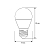 Лампа светодиодная LED7-G45/865/E27 7Вт шар матовая 6500К холод. бел. E27 150-265В Camelion 12647