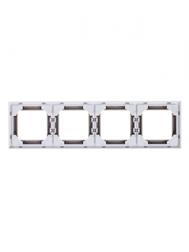Рамка Levit 4п кофе макиато/бел. ABB 2CHH015040A6018 фото 3