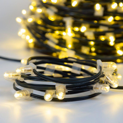Гирлянда светодиодная "LED ClipLight" шаг 15см 665LED тепл. бел. 80Вт 12В IP65 эффект мерцания flashing бел. (уп.100м) Neon-Night 325-146 фото 2 Гирлянда светодиодная "LED ClipLight" шаг 15см 665LED тепл. бел. 80Вт 12В IP65 эффект мерцания flashing бел. (уп.100м) Neon-Night 325-146 фото 2