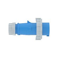 Вилка эл. каб. 16А 2P+E 230В IP67 DKC DIS2181633