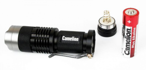 Фонарь LED5135 (LED XPE ZOOM 3 реж 1хLR6 алюм. блистер черн.) Camelion 12915 фото 20
