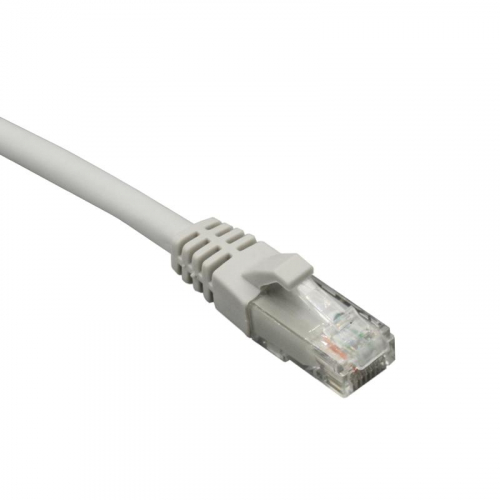 Патч-корд UTP 6 4х2 24AWG (7х0.2мм) Cu LSZH 0.5м сер. SUPRLAN 10-0166