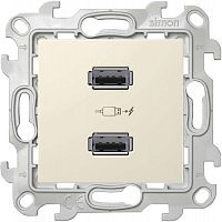 Розетка USB 2-м Simon 24 механизм сл. кость Simon 2411096-031