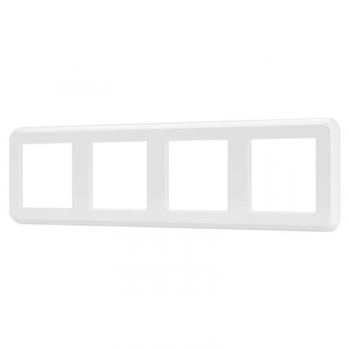 Рамка пластиковая FRM-VERSA-PL-4-WH Arlight 045187