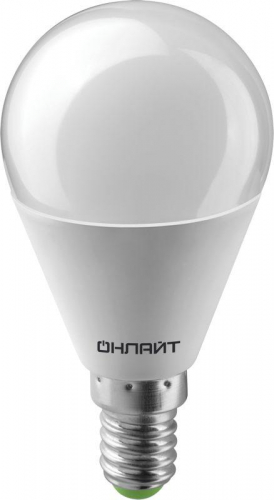 Лампа светодиодная 61 135 OLL-G45-8-230-6.5K-E14 8Вт шар 6500К холод. бел. E14 800лм 176-264В ОНЛАЙТ 61135 Лампа светодиодная 61 135 OLL-G45-8-230-6.5K-E14 8Вт шар 6500К холод. бел. E14 800лм 176-264В ОНЛАЙТ 61135