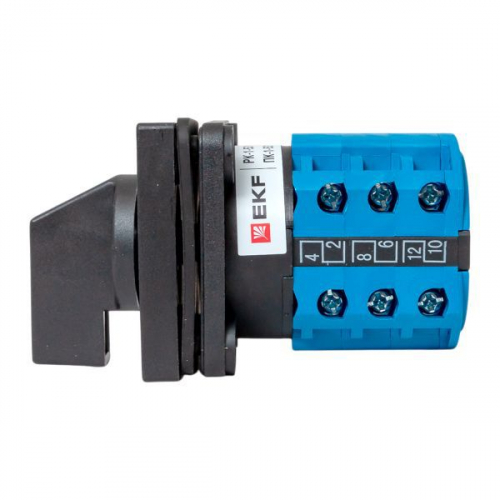 Переключатель кулачковый ПК-1-53 3п 10А "1-2" IP65 EKF pk-1-53-10-65 фото 5 Переключатель кулачковый ПК-1-53 3п 10А "1-2" IP65 EKF pk-1-53-10-65 фото 5