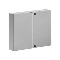 Корпус навесной STH с М/П двухдверный из нержавеющей стали AISI304 800х1000х200мм с фланцем DKC R5STH0812F-304
