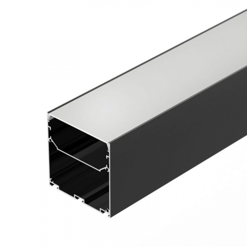 Профиль LINE-S-7575-2500 BLACK L2500 алюм. Arlight 041856 Профиль LINE-S-7575-2500 BLACK L2500 алюм. Arlight 041856