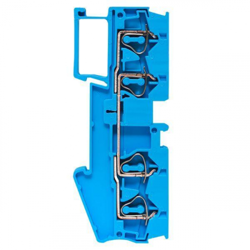 Колодка клеммная ST-4 41А 4 вывода пружинная син. EKF plc-jxb-st-4-4-blue фото 5 Колодка клеммная ST-4 41А 4 вывода пружинная син. EKF plc-jxb-st-4-4-blue фото 5