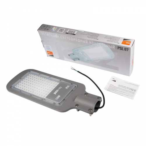 Светильник светодиодный PSL 07 120Вт 5000К IP65 180-260В AC ДКУ уличный JazzWay 5041110 фото 11