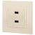 Устройство зарядное USB 14-4110-02 5В-2100мА Elegance сл. кость ЭРА Б0034359