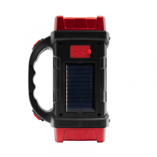 Фонарь аккумуляторный LED38101 40LED+2COB 4 реж. Type-C PowerBank пластик коробка черн./малин. Ultraflash 15951 фото 4