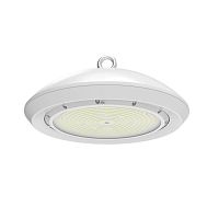Светильник светодиодный ДСП IB 22 S 100W VW 840 WH CL 387х194.7мм 100Вт 4000К IP65 High Bay подвесной с закален. стекл. бел. Русский Свет 16092225652