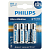 Элемент питания алкалиновый AA/LR6 1.5В Ultra (уп.4шт) Philips Б0062694