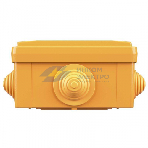 Коробка ответвительная FS 100х100х50мм 5р 450В 10А 6кв.мм с каб. вводами и клеммн. IP55 пластик. DKC FSB11506 фото 2