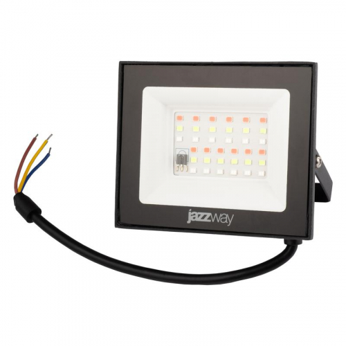 Прожектор светодиодный PFL RGB-RC 20Вт BL ДО/СДО IP65 (управление с пульта группой прожекторов R15м) JazzWay 5064157 фото 3