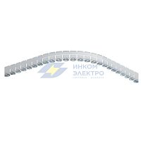 Перегородка SEP для горизонтального лестничного угла H100 AISI 304 в комплекте с крепежными элементами для монтажа DKC ILG01000KC