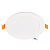 Светильник светодиодный PLED DL7 WH Downlight 10Вт 4000К IP54 120х26мм ДВО встраив. JazzWay 5042520