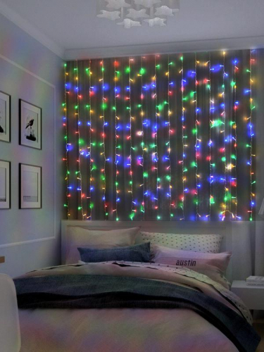 Гирлянда "Занавес" ICLLD300M-C 300LED RGB 3х3м 8 режимов IP20 SHLights 4690601052995 фото 4 Гирлянда "Занавес" ICLLD300M-C 300LED RGB 3х3м 8 режимов IP20 SHLights 4690601052995 фото 4