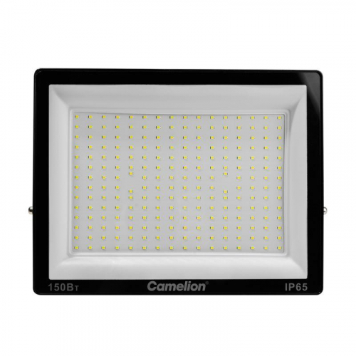 Прожектор светодиодный LFL-15003 C02 LED SMD 150Вт IP65 6500К 15000лм 230В 300х252х34 черн. Camelion 16329 фото 7 Прожектор светодиодный LFL-15003 C02 LED SMD 150Вт IP65 6500К 15000лм 230В 300х252х34 черн. Camelion 16329 фото 7