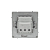 Розетка силовая KANT 2P+E без шторки бел. песок DKC 7010033