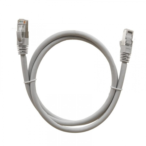 Патч-корд FTP 6 4х2 24AWG (7х0.2мм) Cu LSZH 1м сер. SUPRLAN 10-0706 фото 4 Патч-корд FTP 6 4х2 24AWG (7х0.2мм) Cu LSZH 1м сер. SUPRLAN 10-0706 фото 4