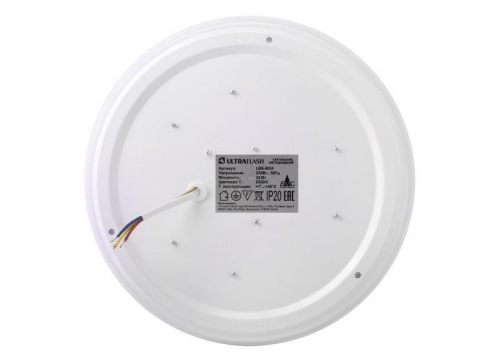 Светильник светодиодный LBS-8024 24Вт blanc настенно-потолочный Ultraflash 15140 фото 5 Светильник светодиодный LBS-8024 24Вт blanc настенно-потолочный Ultraflash 15140 фото 5