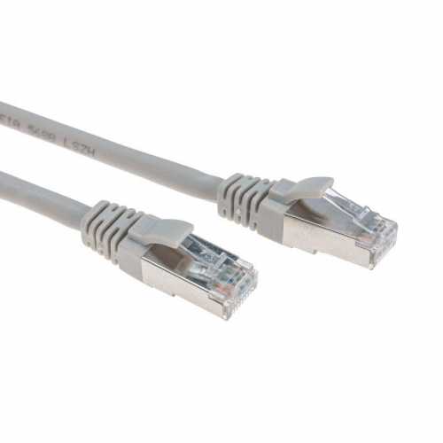 Патч-корд S/FTP CAT 6A (10G) RJ45-RJ45 28AWG LSZH сер. 3м Rexant 02-0390-3 фото 3