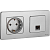 Розетка компьютерная СП Inspiria RJ45 кат.5E UTP IP20 алюм. IEK 673827
