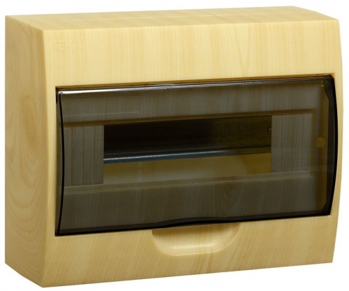 Корпус навесной ЩРН-П-12 Krepta 3 IP41 пластик. сосна IEK MKP12-N-12-41-K34