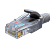 Патч-корд UTP 5e 4х2 26AWG (7х0.16мм) Cu LSZH 5м сер. SUPRLAN 10-0145