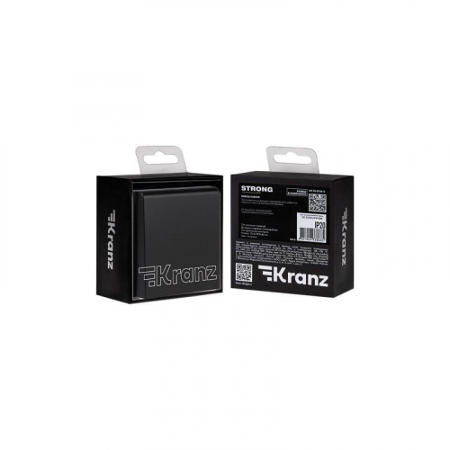 Вывод кабеля STRONG антрацит Kranz KR-78-0736-5 фото 8