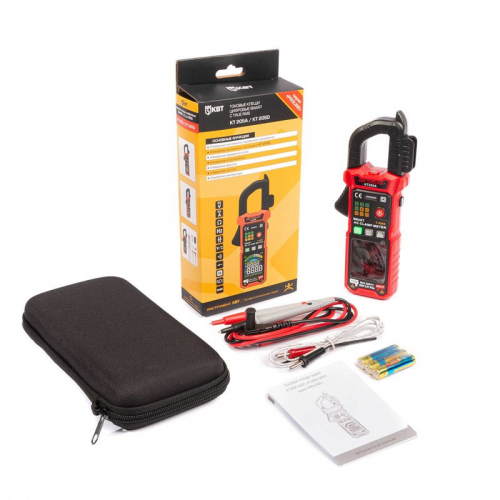 Клещи токовые цифровые КТ 205А PROLINE КВТ 90385 фото 12