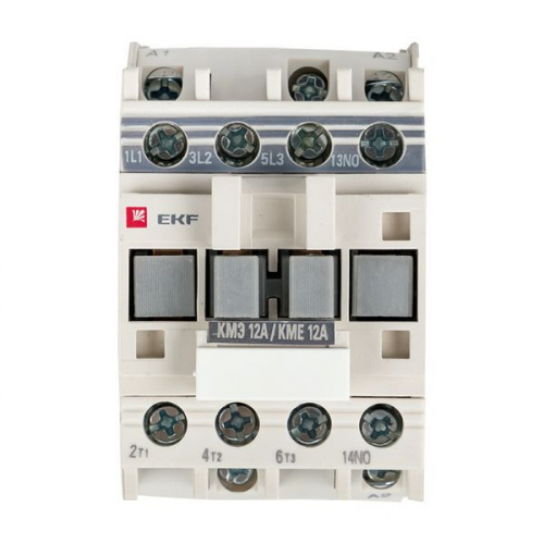Контактор КМЭ-1 12А кат. 230В AC 1НО EKF ctr-s-12-220 фото 3