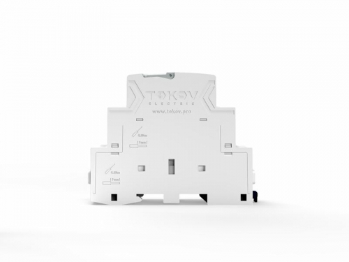 Контактор модульный 36мм 25А 230В АС 2НО 2НЗ PRIZMA TOKOV ELECTRIC TKE-PZ-MC-2-25-230-22 фото 2